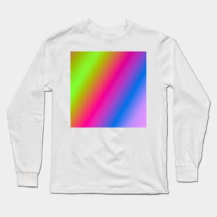 colorful abstract rainbow pattern background Long Sleeve T-Shirt